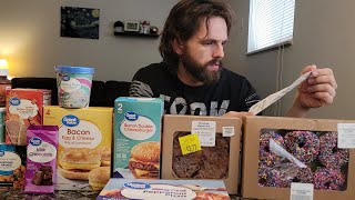 FIGHTING INFLATION FOOD CHALLENGE | HOW GOOD ARE STORE BRAND FOOD ITEMS? | BUDGET BINGING