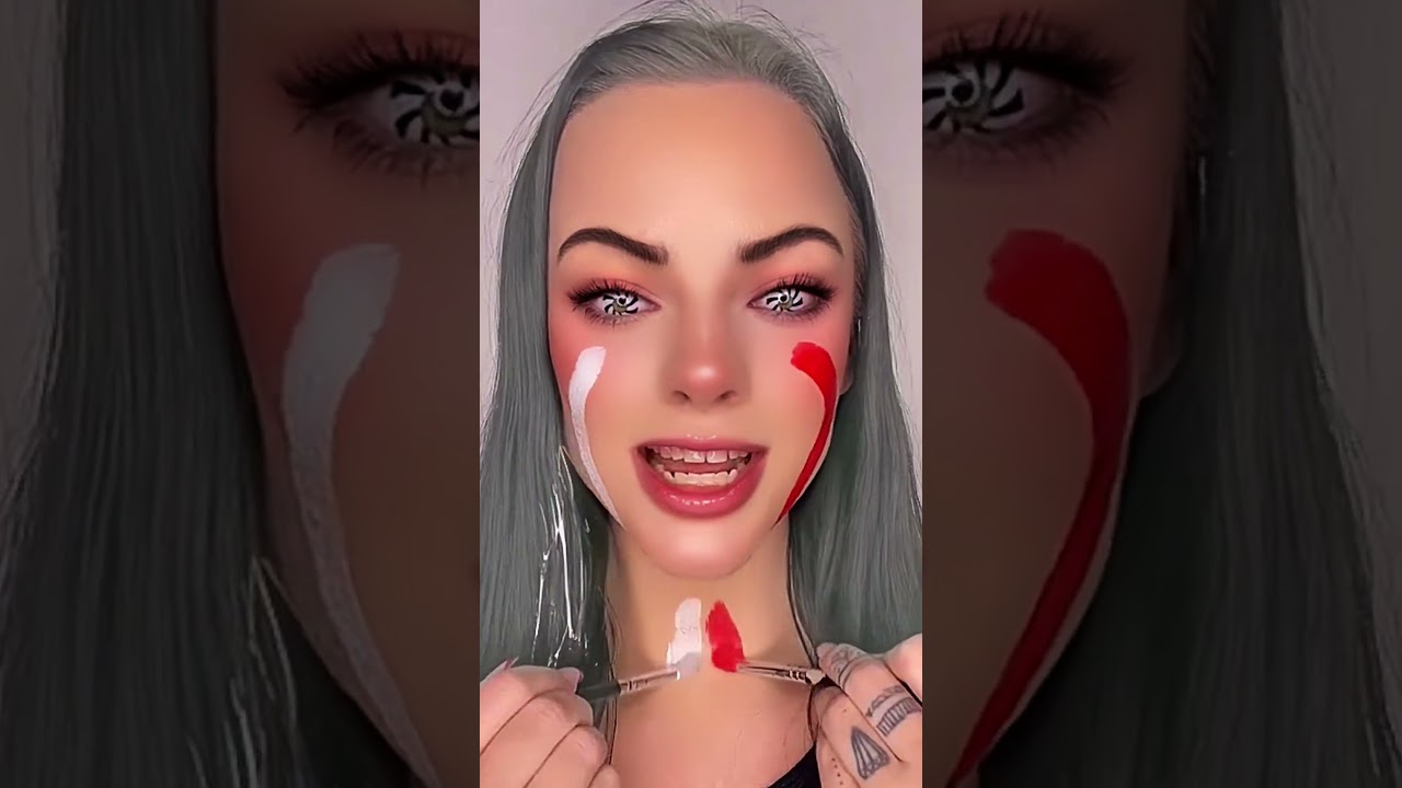 Wait for the end... 🤯🔥 #Makeup #SFXMakeup #IllusionMakeup #MindBending #CreativeMakeup #sfx
