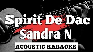 Spirit de dac - Sandra N || Acoustic Karaoke with lyrics Resimi