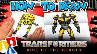 how to draw cheetor from transformers rise of the beasts movie