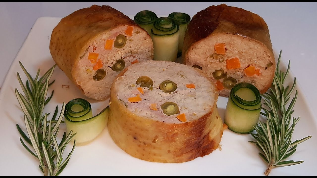 CENA DE NAVIDAD | COMO RELLENAR UN PESCUEZO DE POLLO | PESCUEZO DE ...