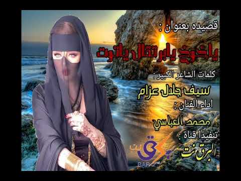 اجمل قصيده غزليه بعنوان يا ريم يا برتقال يا توت اداء محمد العباسي لا تنسى 