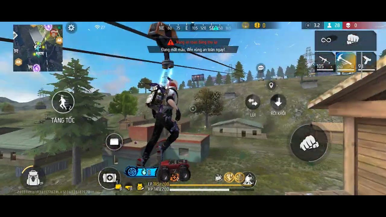 Free fire đấu rank xếp hạng p115 (s49)