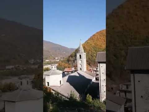 Italy, old town in Piedmont Ormea