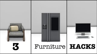 Bloxburg Build Hacks: 3 Custom Furniture Hacks