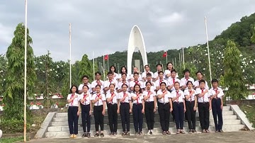 Cuộc thi hát Quốc ca tại địa chỉ đỏ - trường THCS Binh San