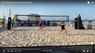 AVP Championships Hermosa Beach