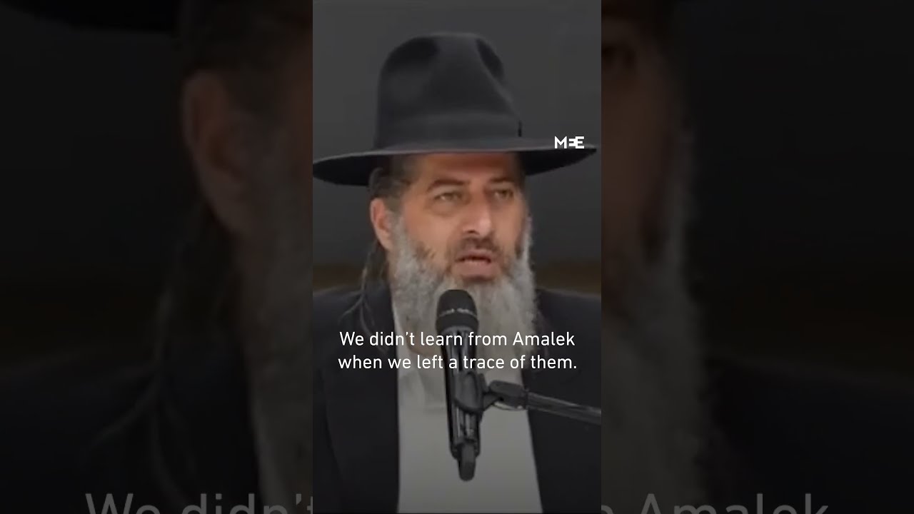 Israeli Rabbi Calls For Starvation And Death Of Gaza S Children