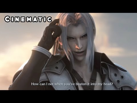 Angeal vs. Sephiroth vs. Genesis (Full Battle) - Final Fantasy 7 Crisis Core Reunion
