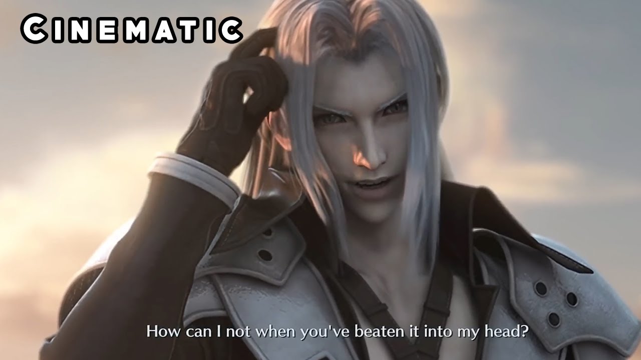 Angeal vs. Sephiroth vs. Genesis (Full Battle) - Final Fantasy 7 Crisis Core Reunion