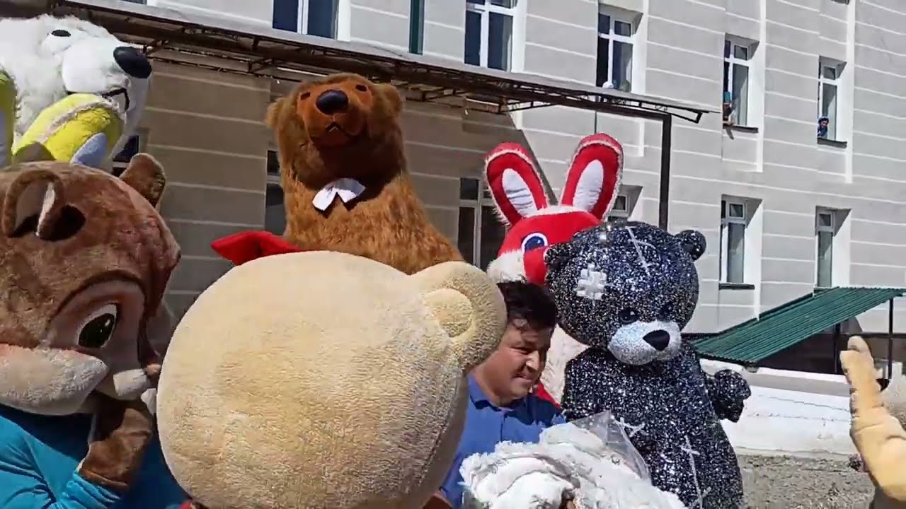 Ayiqlarni Laboga mindirdik bunaqasi bumagan 