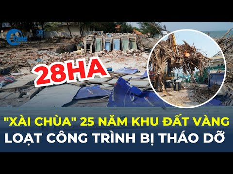 Bản tin BĐS: Tháo dỡ hàng loạt công trình trên 28ha đất vàng xây trái phép ở Vũng Tàu | CafeLand 2023 mới nhất