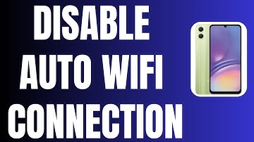 How to Stop Android Phone from Connecting to WiFi Automatically | Android Tutorial