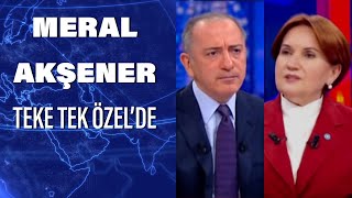 İYİ Parti Genel Başkanı Meral Akşener Habertürk'te | Teke Tek Özel -  28 Nisan 2020