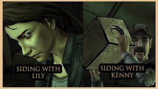Killing or Saving Larry (Side With Kenny or Lily) - The Walking Dead Season 1 Episode 2