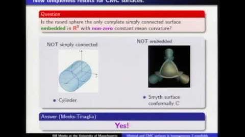 Recent progress in the theory of constant mean curvature surfaces
