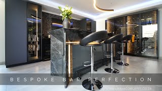 Bespoke Sculptured Bar: Luxury in Waterfall Country Estate