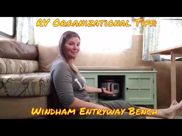 Product Review | Windham entryway bench | extra seating & Storage