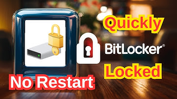 2 Ways to LOCK Your BitLocker Drive INSTANTLY Without Restarting