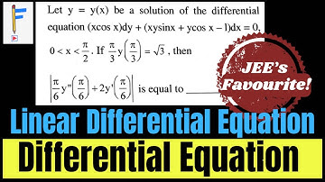 JEE Mains 2023: The Classic Linear Differential Equation! | JEE PYQs | JEE 2025