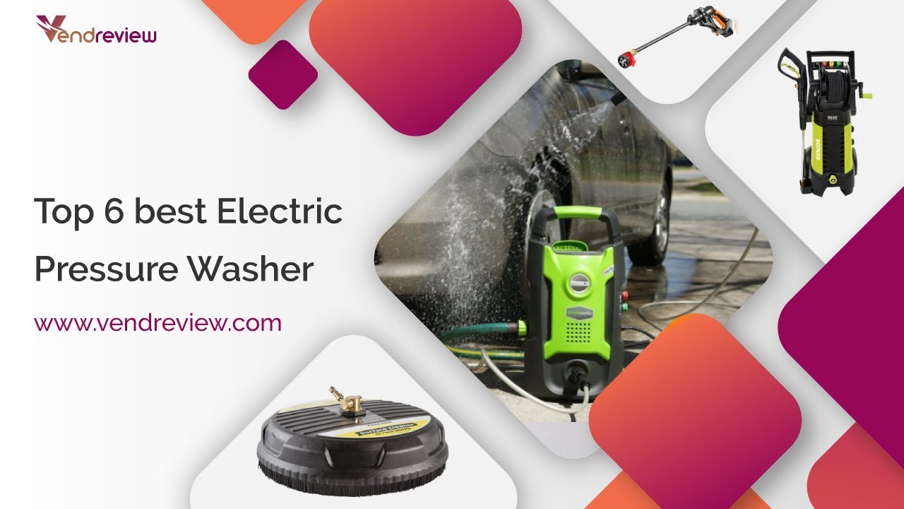 Top 6 best electric Pressure washer 2020 YouTube