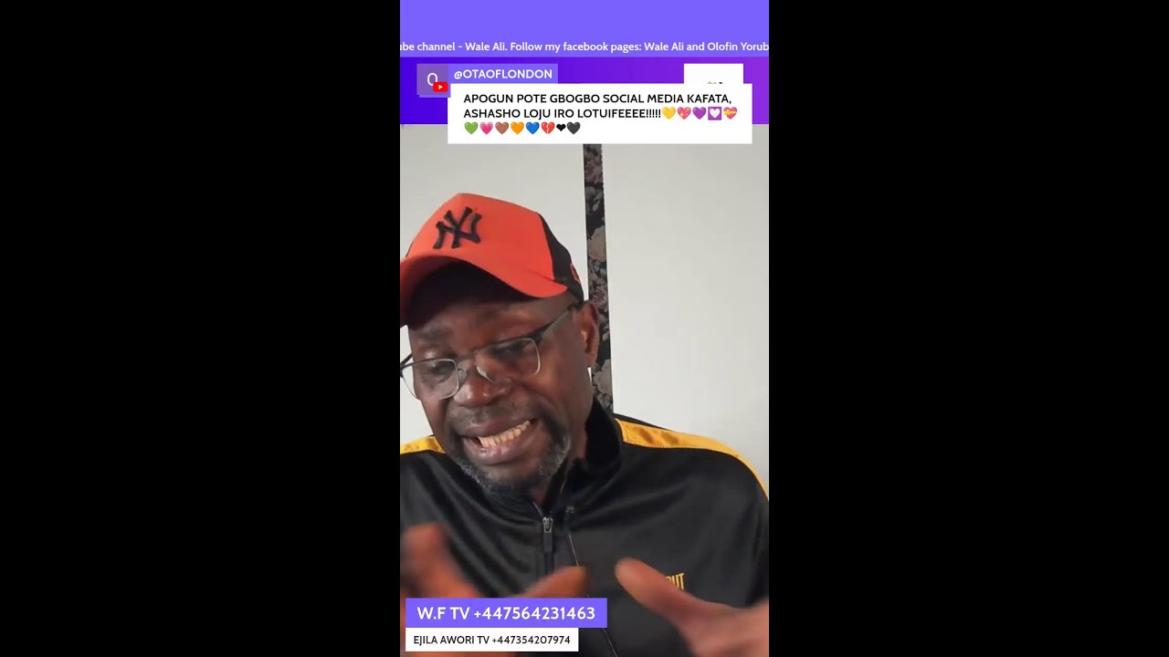 AMAWO IBI TI OMODE YIN FE FI ORUN ALE WO OKO JA. 2/03/2026 📱