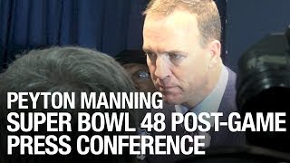 Peyton Manning Super Bowl 48 Post-Game Press Conference