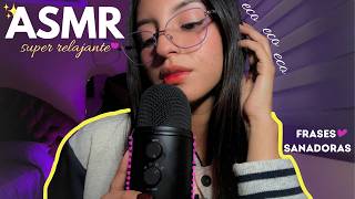 ASMR with ECHO🍃 for SLEEP: Mouth Sounds / spit painting💦