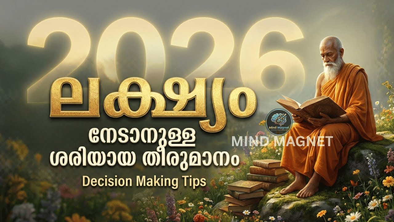 ലക്ഷ്യം നേടാനുള്ള ശരിയായ തീരുമാനം | Life Changing Decisions Malayalam| Mind Magnet