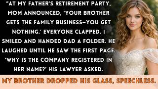 My Mom Gave My Brother the Family Business—Then My Dad Discovered I Secretly Owned the Company