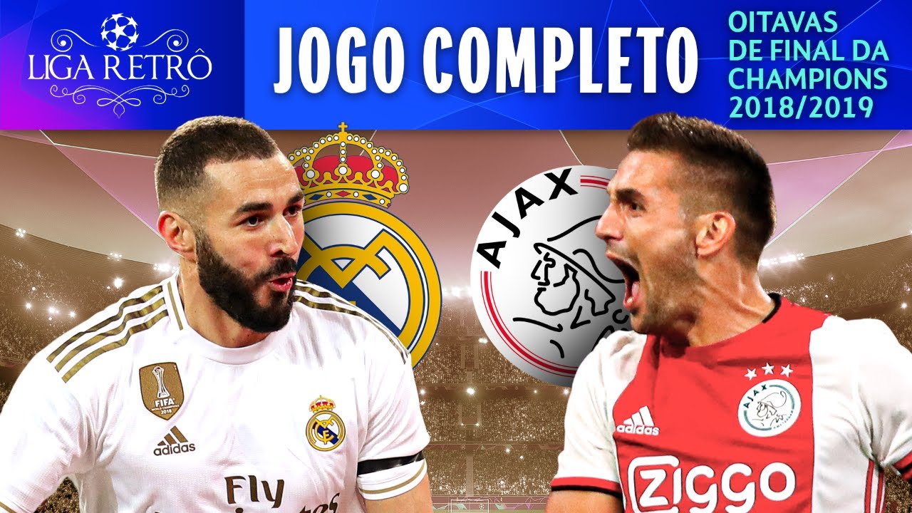 REAL MADRID 1X4 AJAX | JOGO COMPLETO | OITAVAS DE FINAL DA