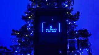 Vectrex Veccy Pong with XMAS tree control! #vectrex #retrogaming #gaming #christmas