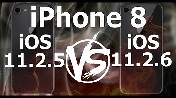 iPhone 8 : iOS 11.2.6 vs iOS 11.2.5 Speed Test Build 15D100