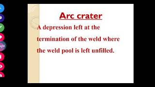 Arc Crater, Consumable and non consumable electrodes
