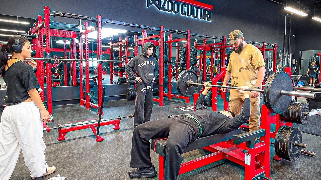 Insane Chest Day with @Gtbgringo in ZOO CULTURE!