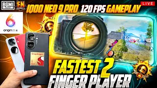 Officially Origin OS 6 In IQOO Neo 9 Pro 120FPS Performance Test | Arrogant Is live BGMI
