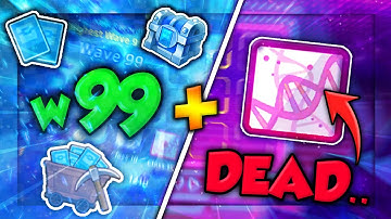 I Beat Card Mine Wave 99 And THIS Is How! [Random Dice]