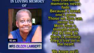 Eileen Lambert memorial