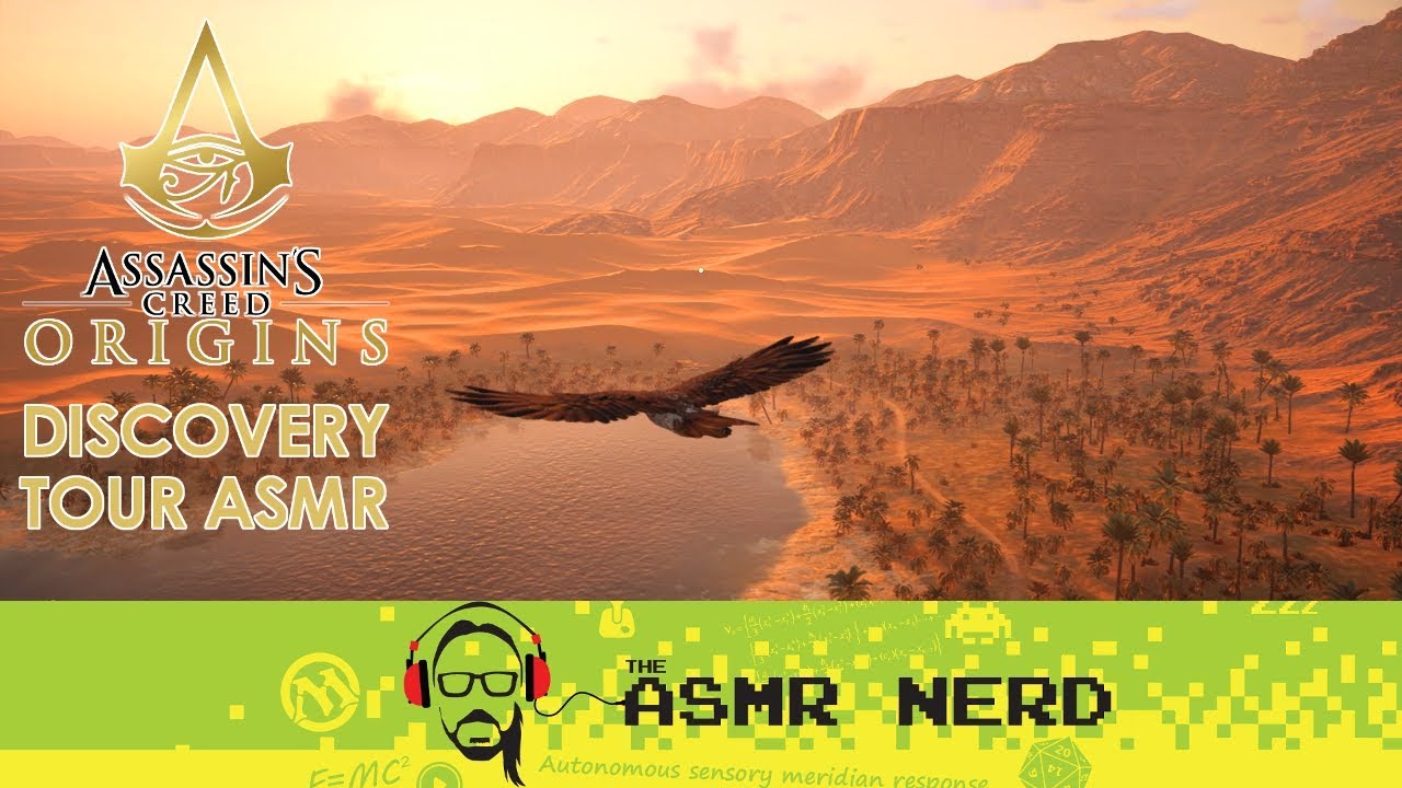 ASMR Whisper | Assassin's Creed Origins Discovery Tour | Siwa & Mummies
