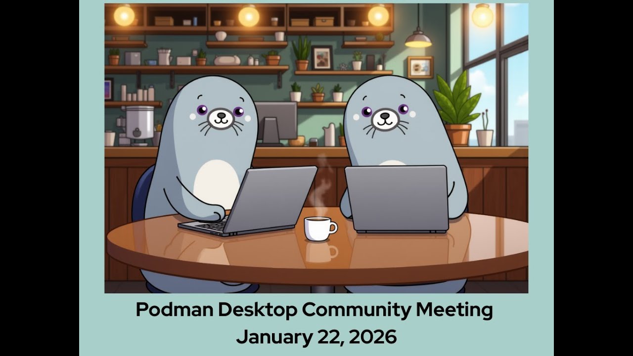 Podman Desktop Community Meeting 01-22-2026