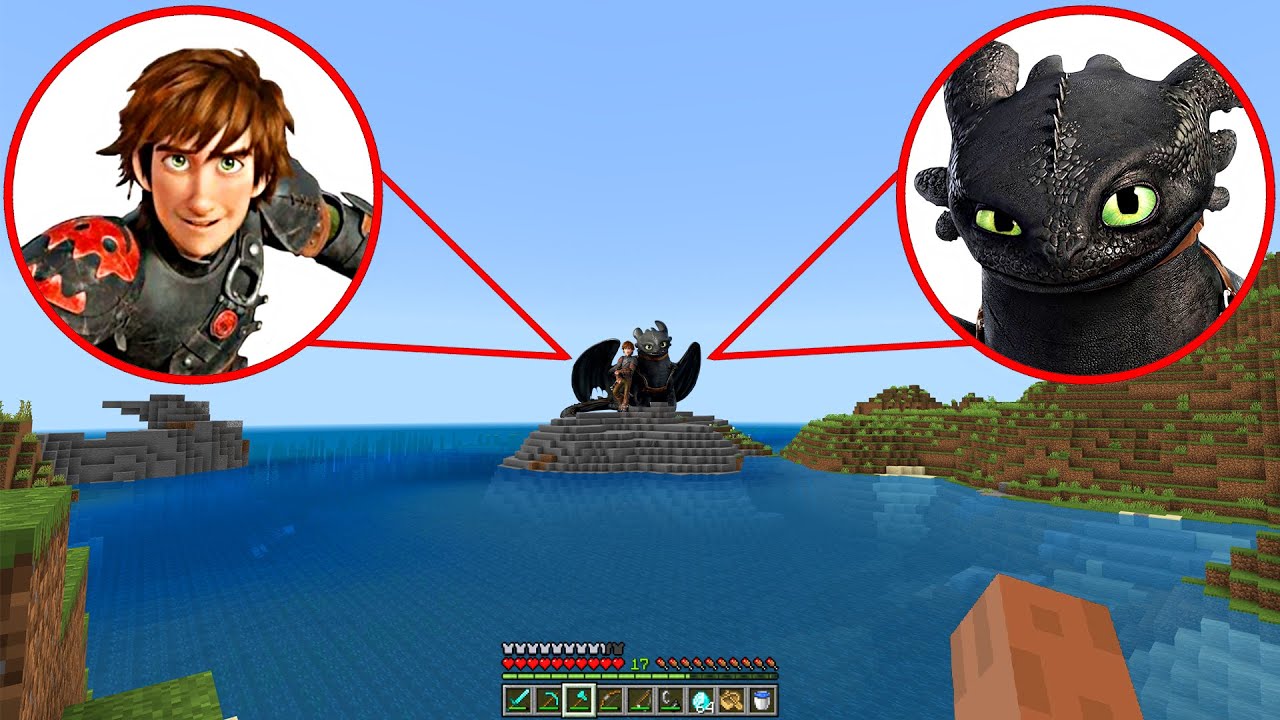 How To Train Your Dragon in Minecraft