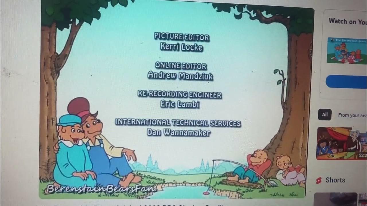 Who Sings The Berenstain Bears Theme Song The Berenstain Bears Credits With Theme Song - YouTube