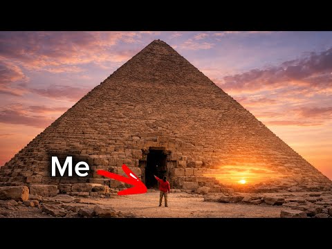 I Found Something INSIDE the Great Pyramid They Never Talk About (Mr.mountainbeast)