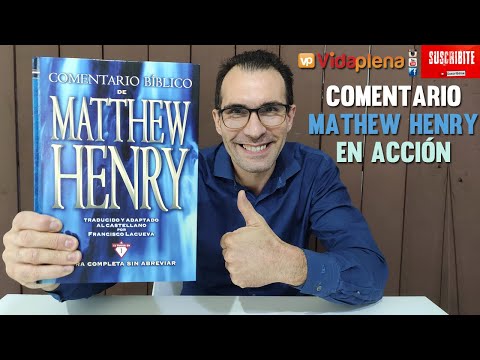 Videó: Matthew Henry jó kommentár?