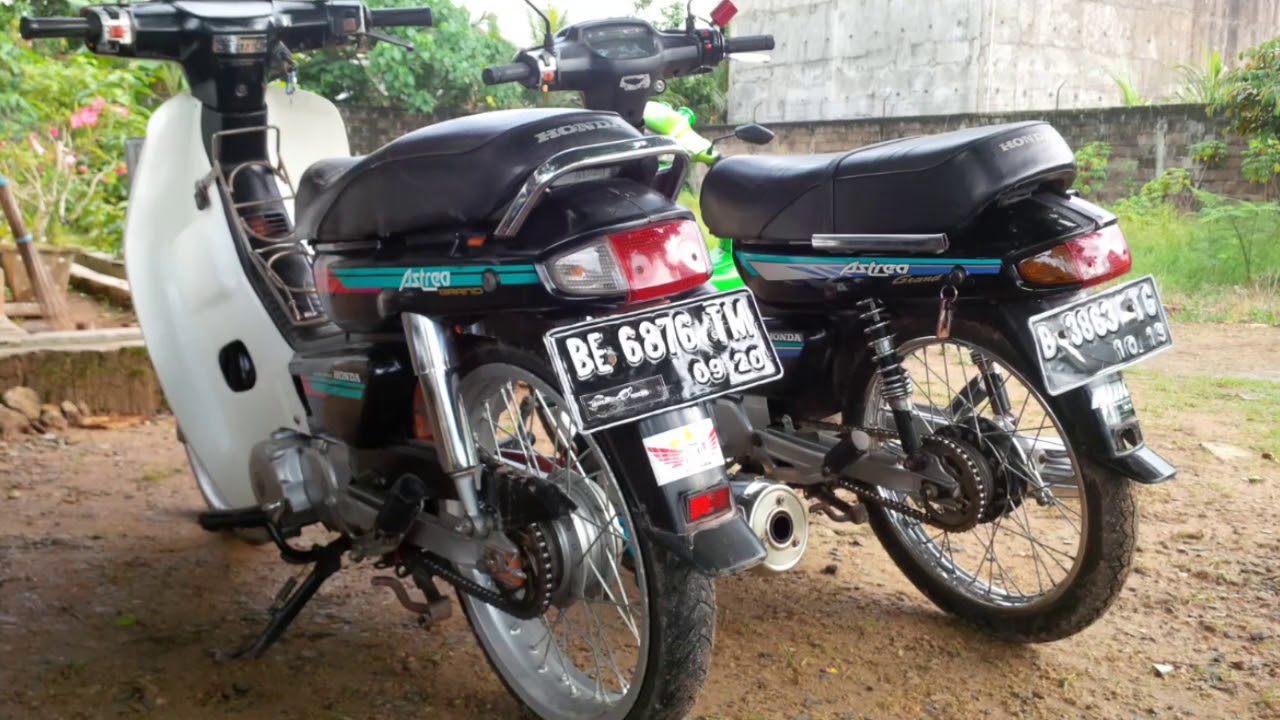 NAIK DAUN HONDA ASTREA GRAND BULUS - YouTube