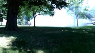 Senator Robert C. Byrd's 21 Cannon Gun Salute