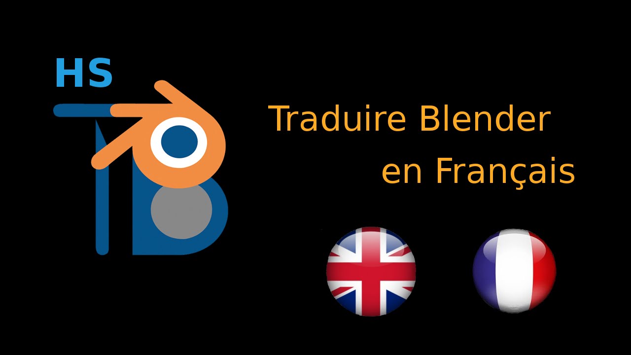 HS. Traduire Blender en Français YouTube