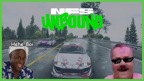 NFS UNBOUND - Lakeshore Online ; else smurf player cheater conceals model car and he’s defeated !