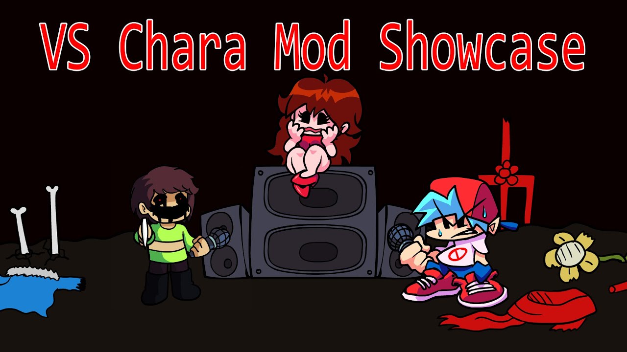 Friday Night Funkin' VS Chara Mod Showcase! [HARD] - YouTube