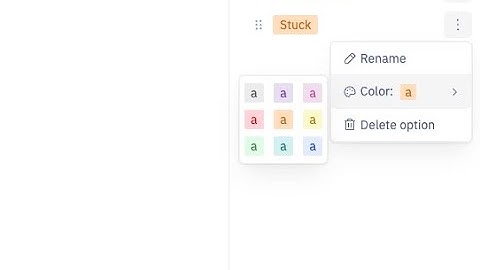 How to change dropdown options color - Numenon